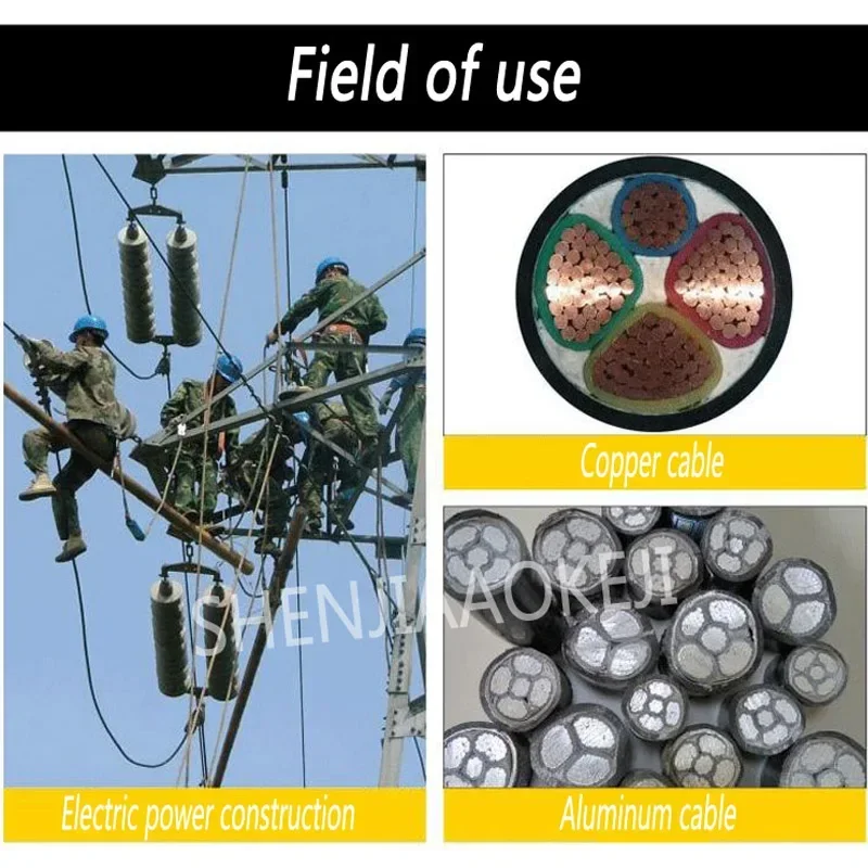 Hydraulic Cable Cutter Hydraulic Crimping Tools Overall Cable Scissors Fast Copper Armored Cable Clamp Bolt Cutters CPC-95