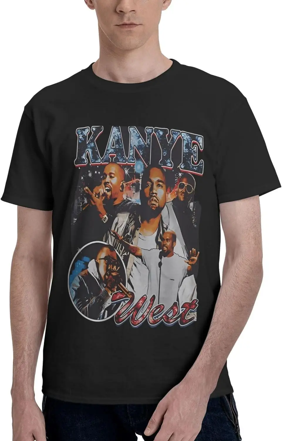 

Молодежные мужские рубашки, хлопковая Гавайская футболка с коротким рукавом и круглым вырезом, топы, одежда для мужчин, футболки