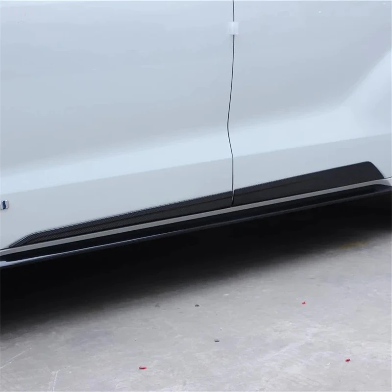WELKINRY For Toyota Sienna XL40 4th Generation 2021-2026 ABS Chrome Car Body Door Side Moulding Bar Cover Trim Original Style