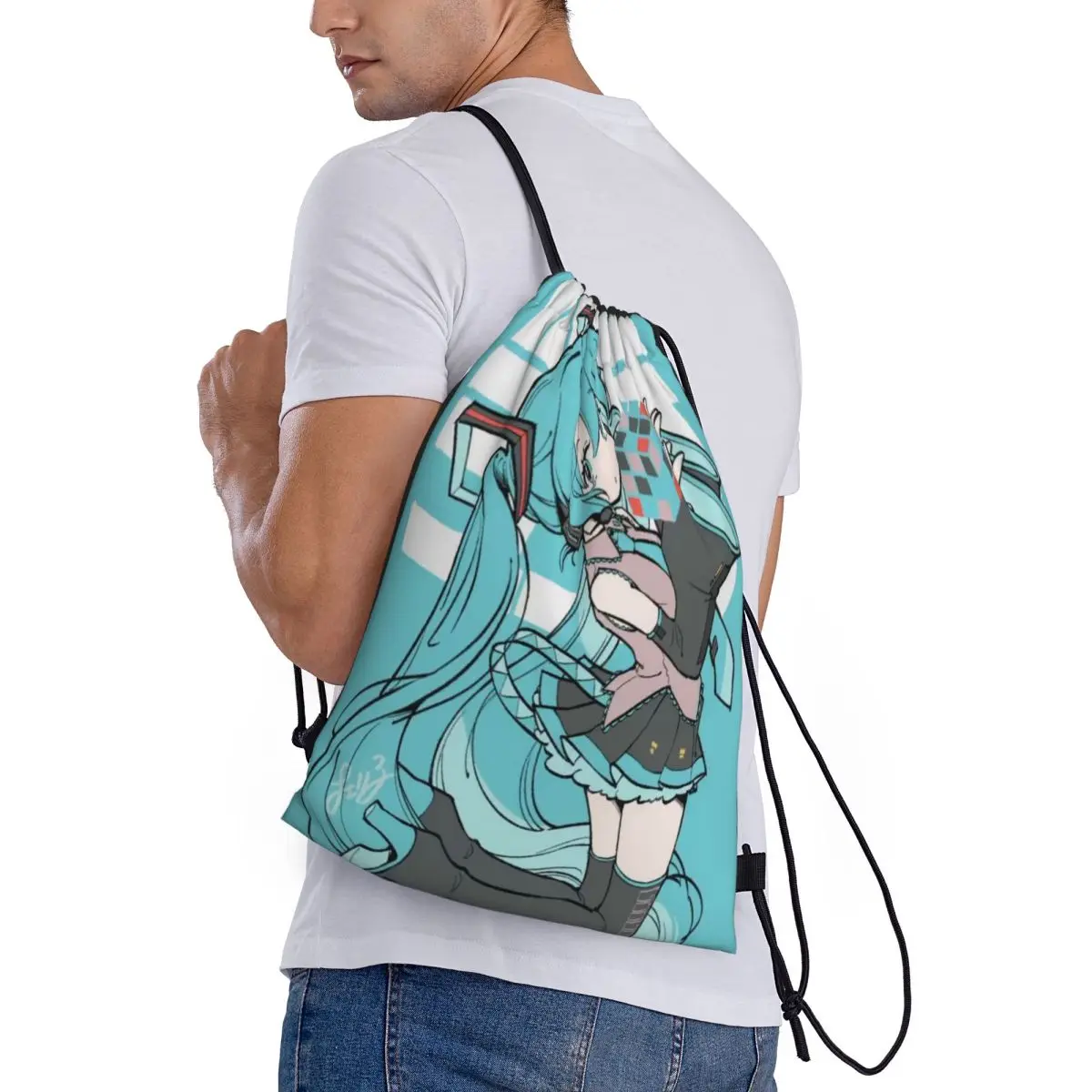 Hatsune-Sac à Main de Voyage de Proximité Ata ku, Sacs de Rangement Portables, Épicerie, Initiées, RPM