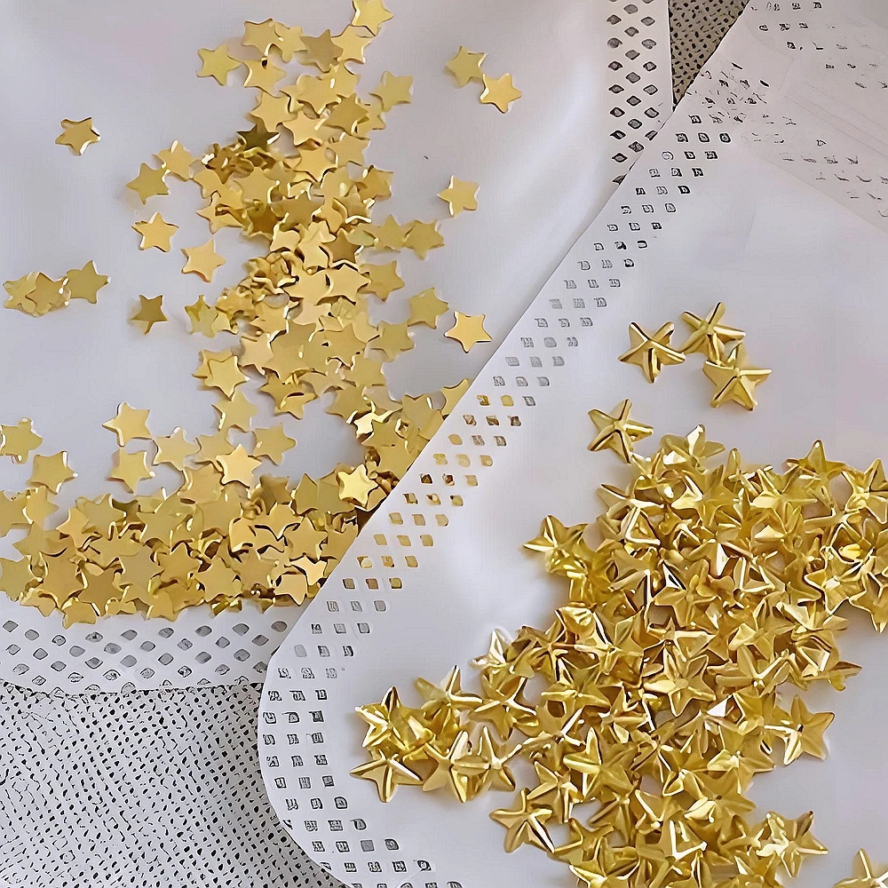 3G/Pack 3D Metal Nail Art Stars Charms Rivet Parts Accessories For Japanese Nails Decoration Manicure Decor Supplies Material