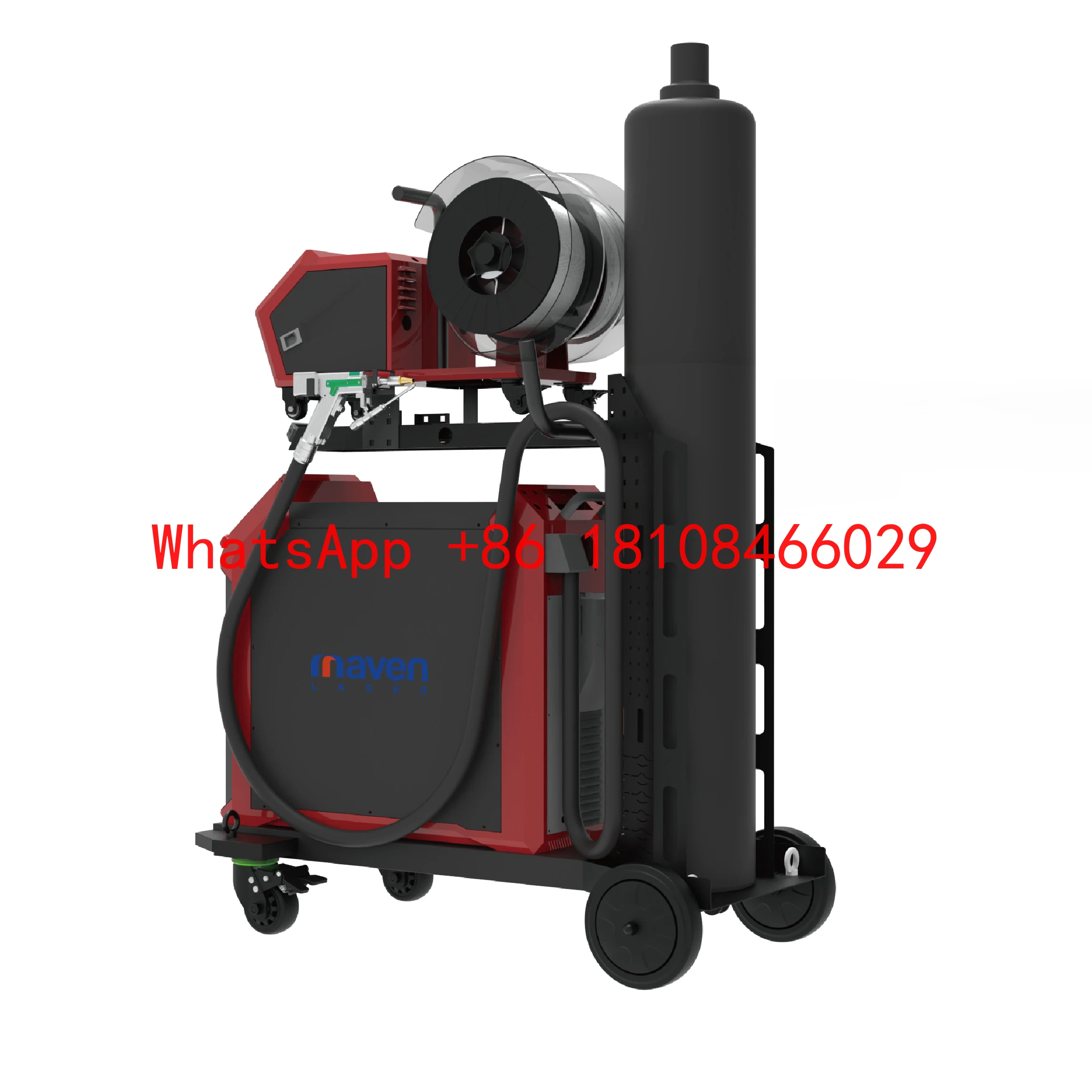 New Style Easy to Operation Handled   4 - in - 1 Function (Welding/Cutting/Cleaning/Rust Removal)  Laser Welding Machine