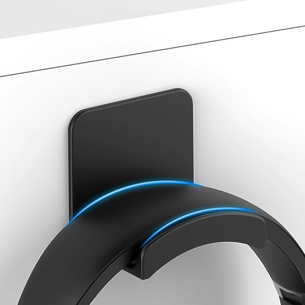 ユニバーサル壁掛け式ヘッドフォンホルダー,ゲームコントローラー用ハンガー,デスクトップ下,ゲーミングヘッドフォン用ホルダー