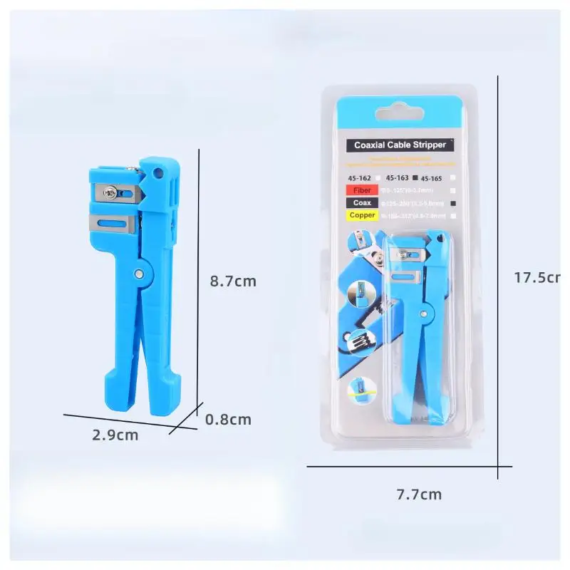 광섬유 스트리퍼 45-162 45-163 45-165 동축 케이블 스트리퍼 광케이블 슬리터 와이어 스트리퍼