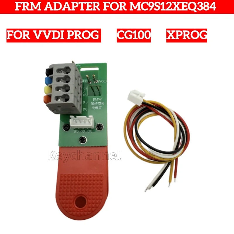 

FRM Adapter Bench Repair Cable FRM MC9S12XEQ384 Data Adapter for BMW 3 5 Series X5/X6 E70 E92 E93 Mini for CG100 VVDI PROG XPROG