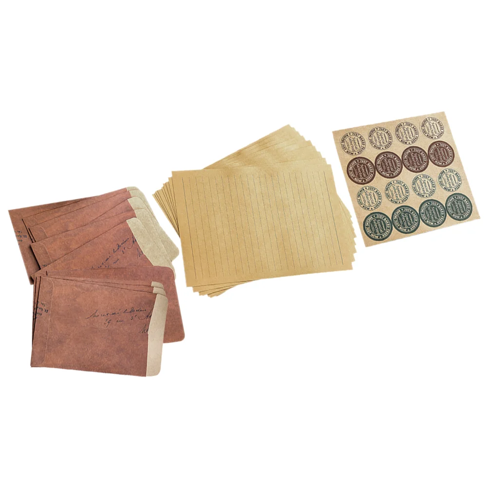 Paper Envelop Kit Writing Papers Envelope for Letter and Envelopes Invitation Romantic Supplies