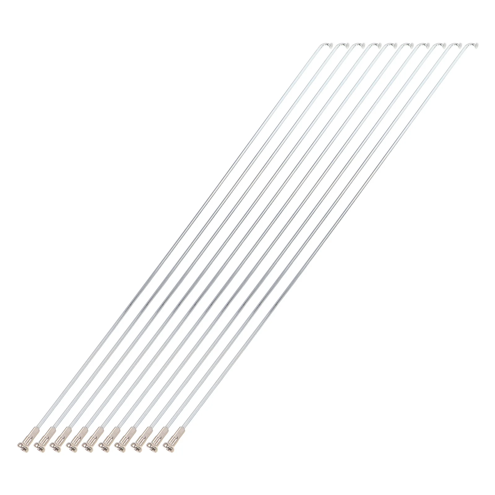 36Pcs Bike Spokes Steel 14G Galvanized 290Mm J Bend Mountain Bike Spoke Replacement Kit Road Wheel Spokes Wheel Spoke