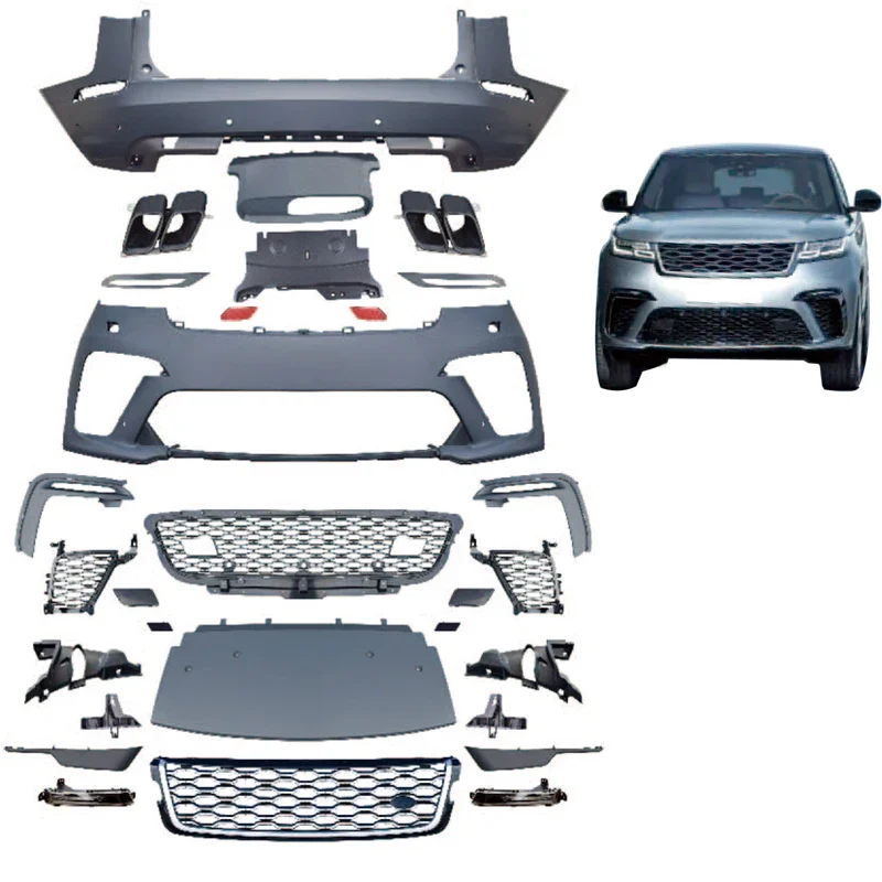 Best selling price High quality for Land Rover VELAR SVR body kit front and rear bumpers