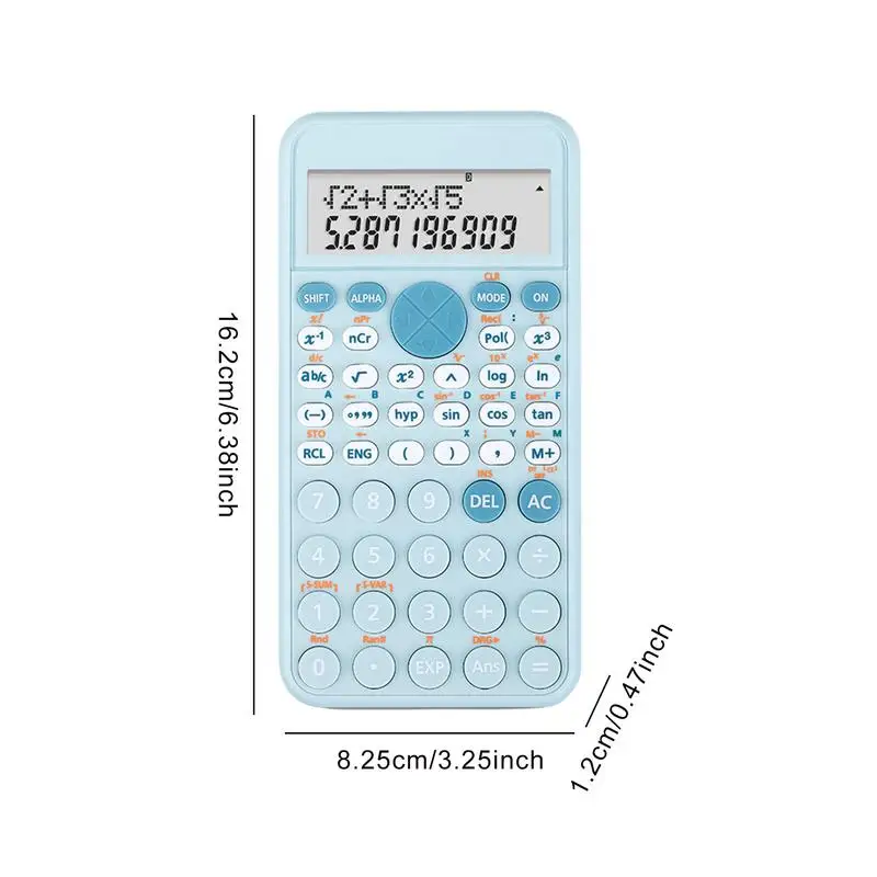 Imagem -06 - Calculadoras de Desktop para Alunos do Ensino Médio ou Universitário Perfeitas para Iniciantes e Avançados Funções