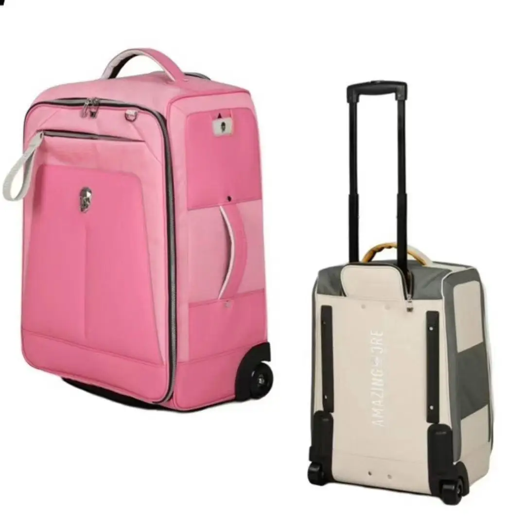 

AMAZING Golf Travel Trolley Suitcase Women Wheeled Backpack Spinner Rolling Luggage Suitcase For Rolling Backpack Bag