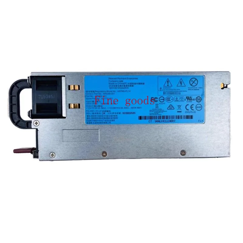 

511777-001 Original For HP DL360 380 G6 G7 G8 460W Server Power Supply DPS-460EB A 499250-101 499249-001 643932-001