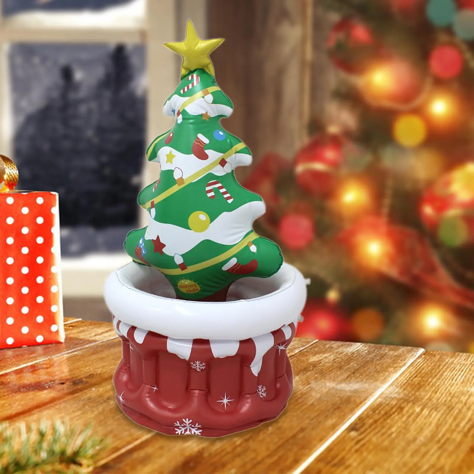 

Надувной холодильник для рождественских украшений, охладитель для напитков для двора, пикника, лета