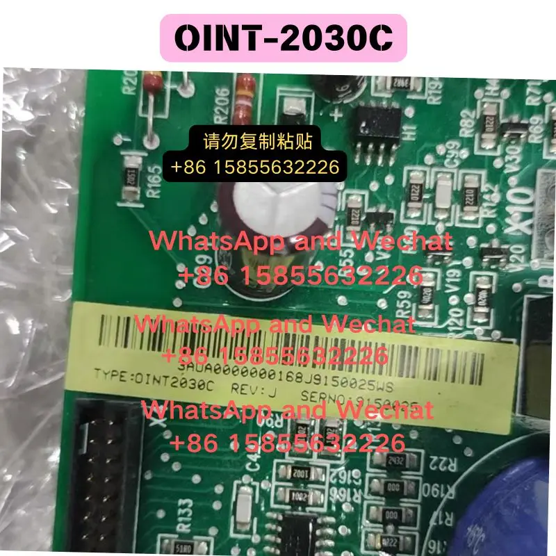 Used OEM disassembled parts OINT-2030C Drive board Functional test OK Fast delivery