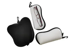 Sublimation Blank Printing Neoprene Glasses Pouch Box Thermal Tranfer Print Sunglasses Eyeglass Case