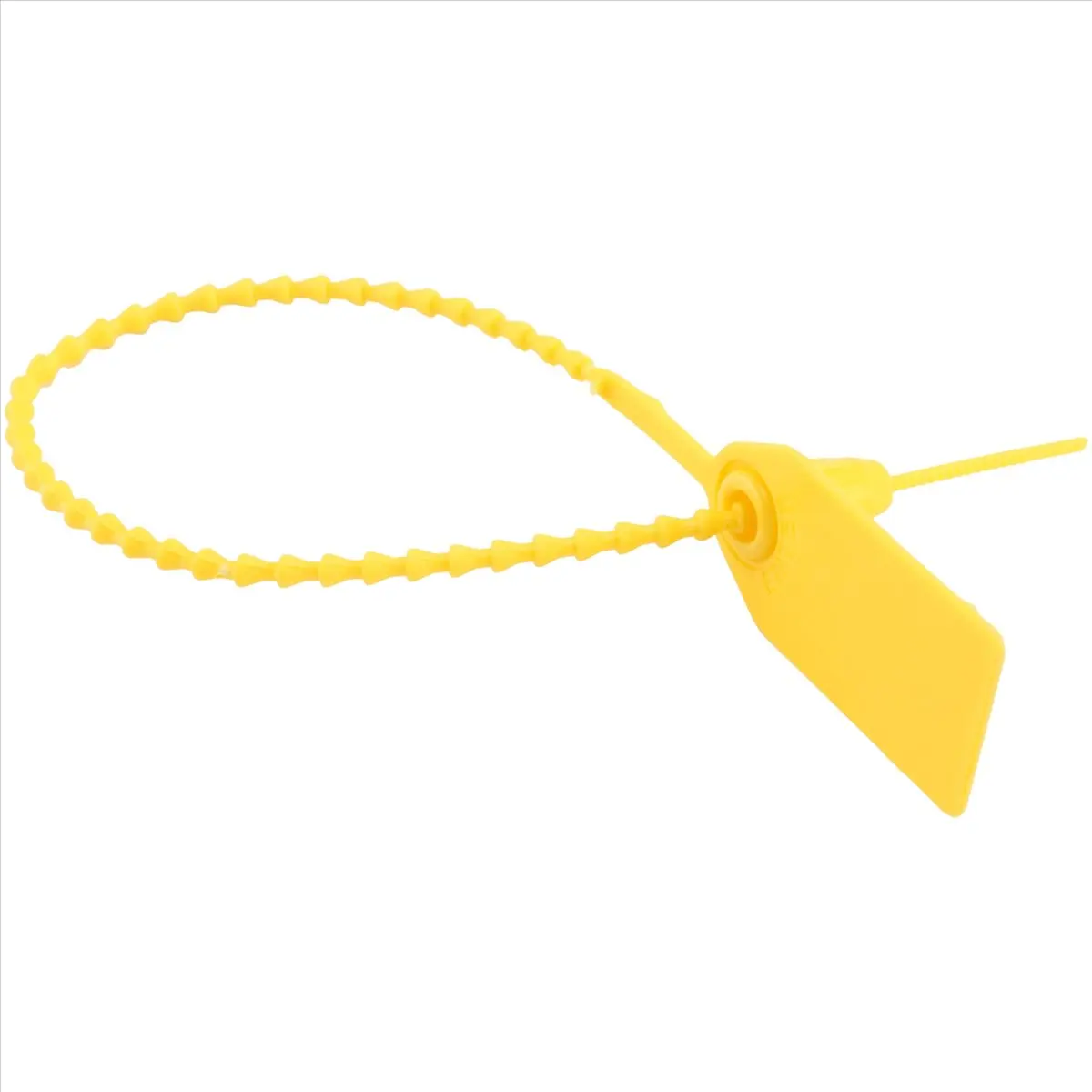 100 Plastic Tamper Seals, Numbered Zip Ties Tags,Disposable Self Locking Signage for Fire Extinguish image 4
