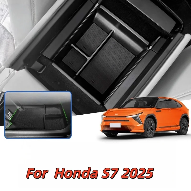 Car Central Control Armrest Box Storage Box For Honda S7 2025 Car Storage Organizing Accessories