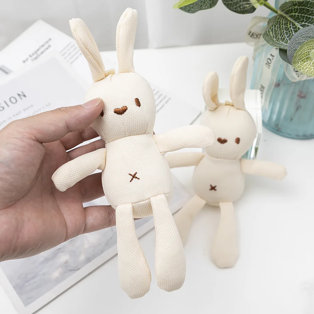 

10pcs/lot Cartoon Long Ears Rabbit Doll Baby Soft Plush Toys Bunny Stuffed Animal Toys Corn Plaid Rabbit Doll Girl Children Gift