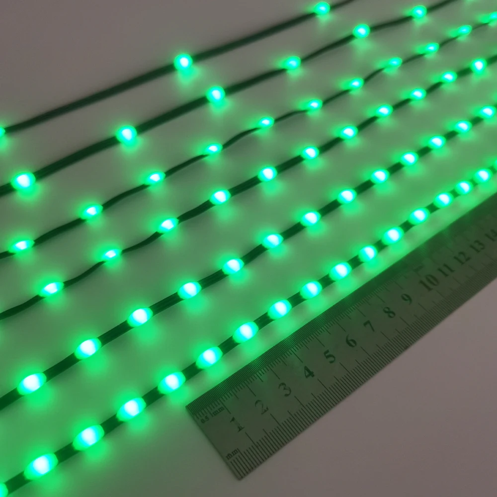 DC12V Seed Pixels Intelligent pixels 3channel RGB lights WS2811 WS2812 LED Pebble Pixel String Light RGB Addressable Full Color