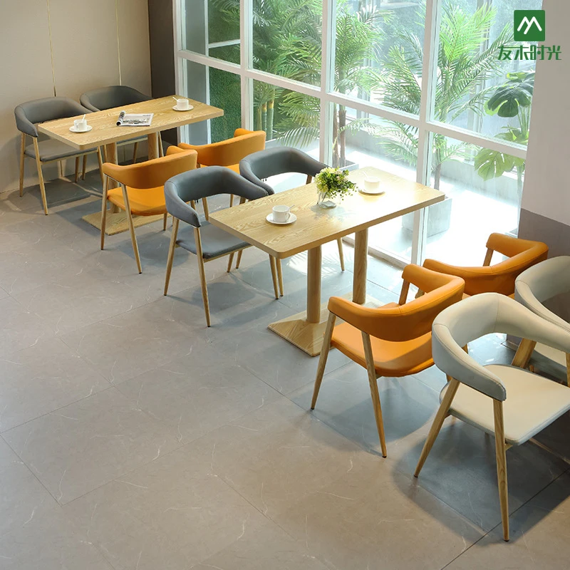 Theme Restaurant Chairs, Bar, Pub, Library, Coffee , Booth Sofa Set, Dessert , Milk Tea Shop Tables And Chair