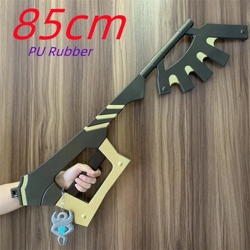 1:1 Kingdom Hearts Birth by Sleep Sora Key Blade Sword Model Cosplay Prop Keyed Blade Weapon Safety PU Role Gift Toy