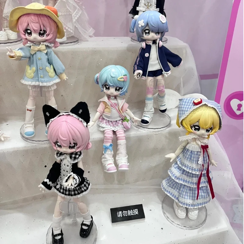 สินค้าใหม่ ของแท้ ฟิกเกอร์อนิเมะ 1/12 BJD MJD กล่องสุ่ม ซีรีส์อาร์ตบุ๊ค พร้อมตุ๊กตาขยับได้ ของสะสม ตัวละครสำคัญ