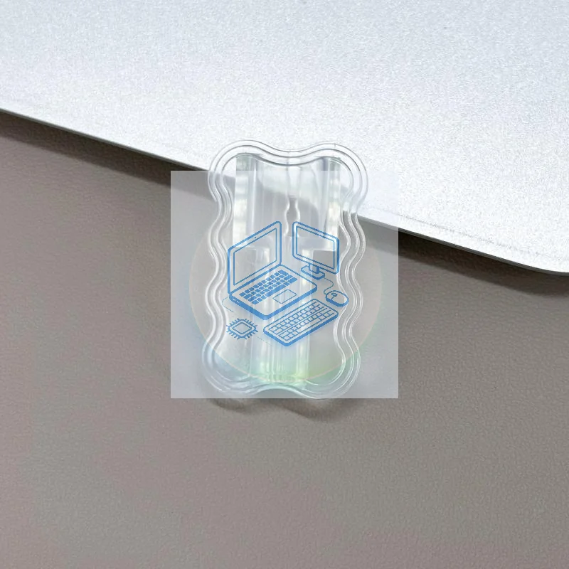 2Pcs Overlapping Wave Transparent Cable Protector, Anti-Breakage Cord Saver,Universal Mobile Phone Accessory for Cord Managemen