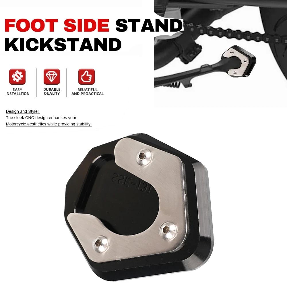 

FOR CFMOTO 800MT N39° 700 CL-X Adventure CL-X700 Sport 2021-2022-2023 Motorcycle Kickstand Foot Side Stand Enlarger Pad Plate