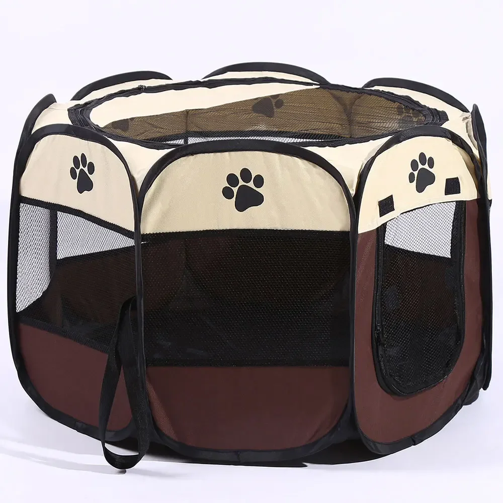 Portable dog fence Ronsan dog house indoor outdoor puppy pet fence dog travel accessories cat bed size S