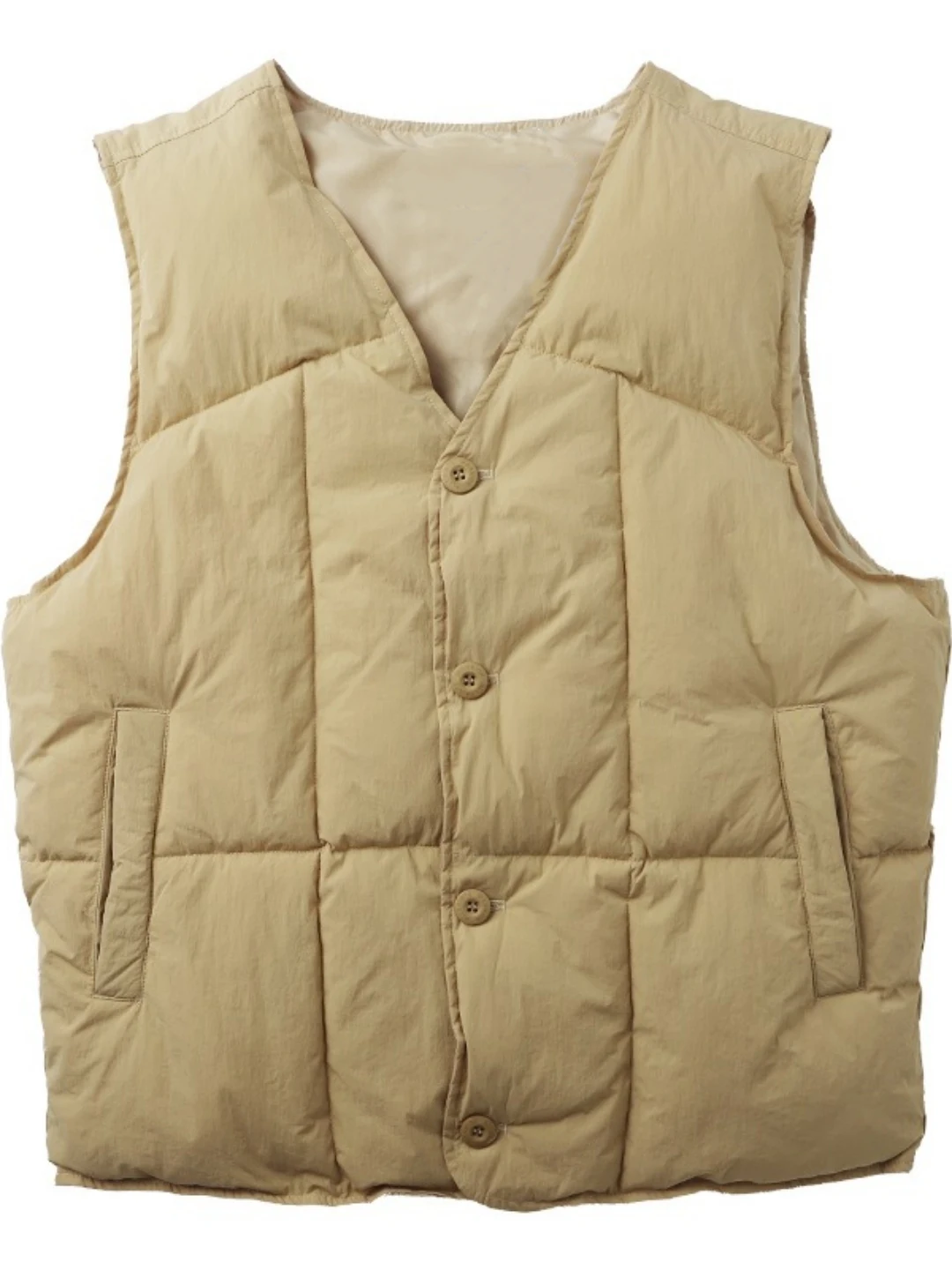 

Thiened American Workwear Jaet Men's Autumn Winter Cotton Vest Outerwear Warmth Layering Svel oulder Pad Vest