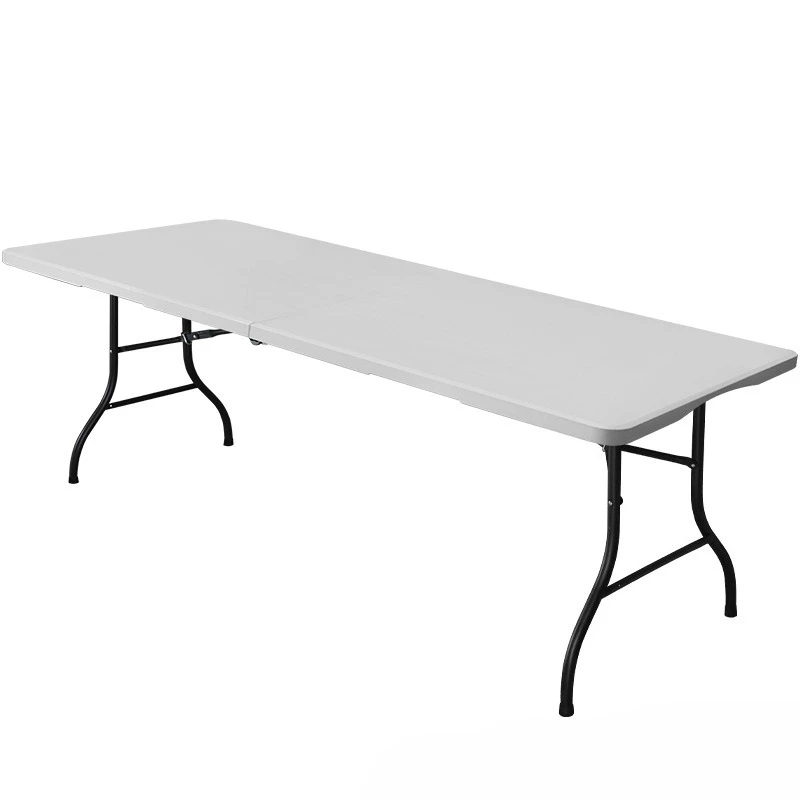 Folding table outdoor camping night market stall table household dining table