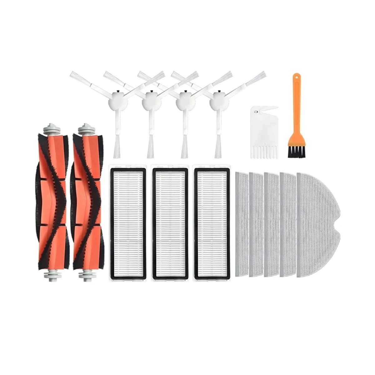 Сменный HEPA-фильтр, тряпка для 1C/2C/1T для робота-пылесоса F9, Запасная часть