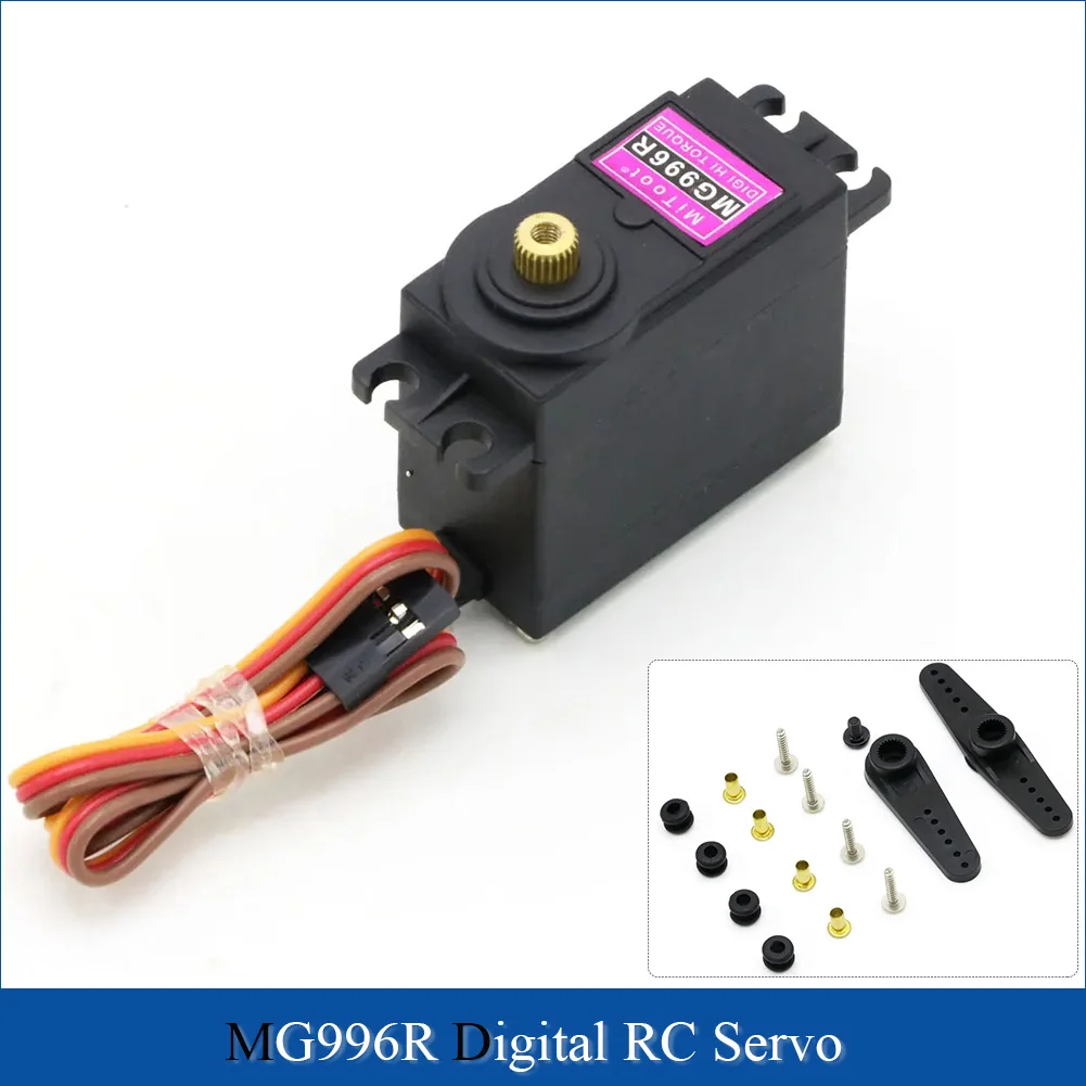 Mitoot MG996R Metal Gears Digital RC Servo Motor High Torque for Rc Airplane Helicopter Car Boat