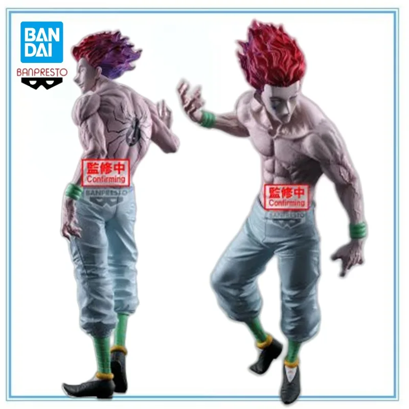 

BANDAI Genuine HUNTER×HUNTER Grandista -Hisoka Collection Series Model Cartoon Character Garage Kit Action Figure Gifts Toys