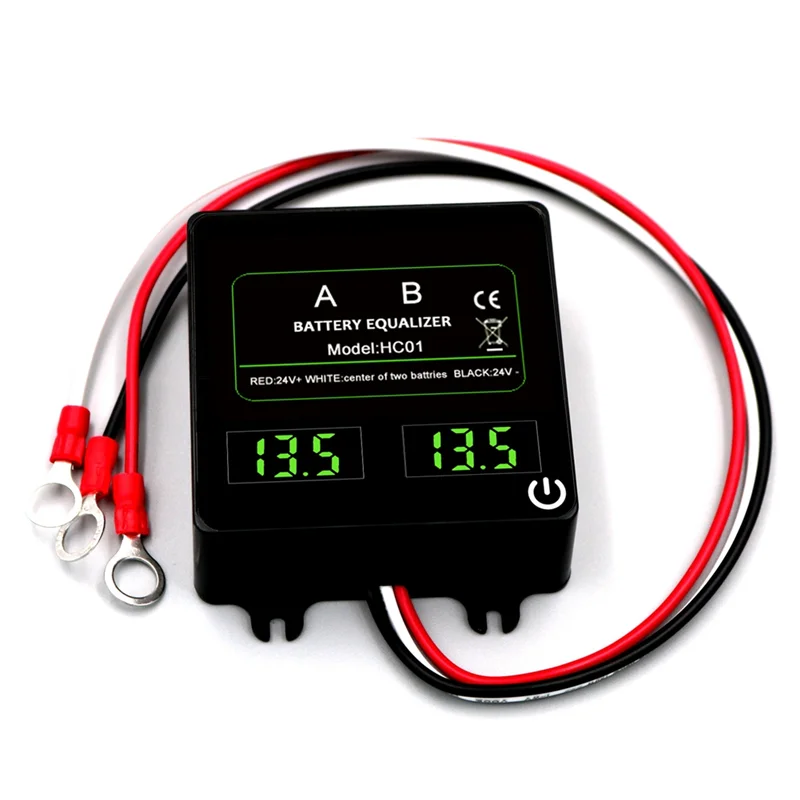 ELECT-HC01-SW لشاحن وحدة شحن موازن بطارية الرصاص الحمضية ثنائي الخلايا