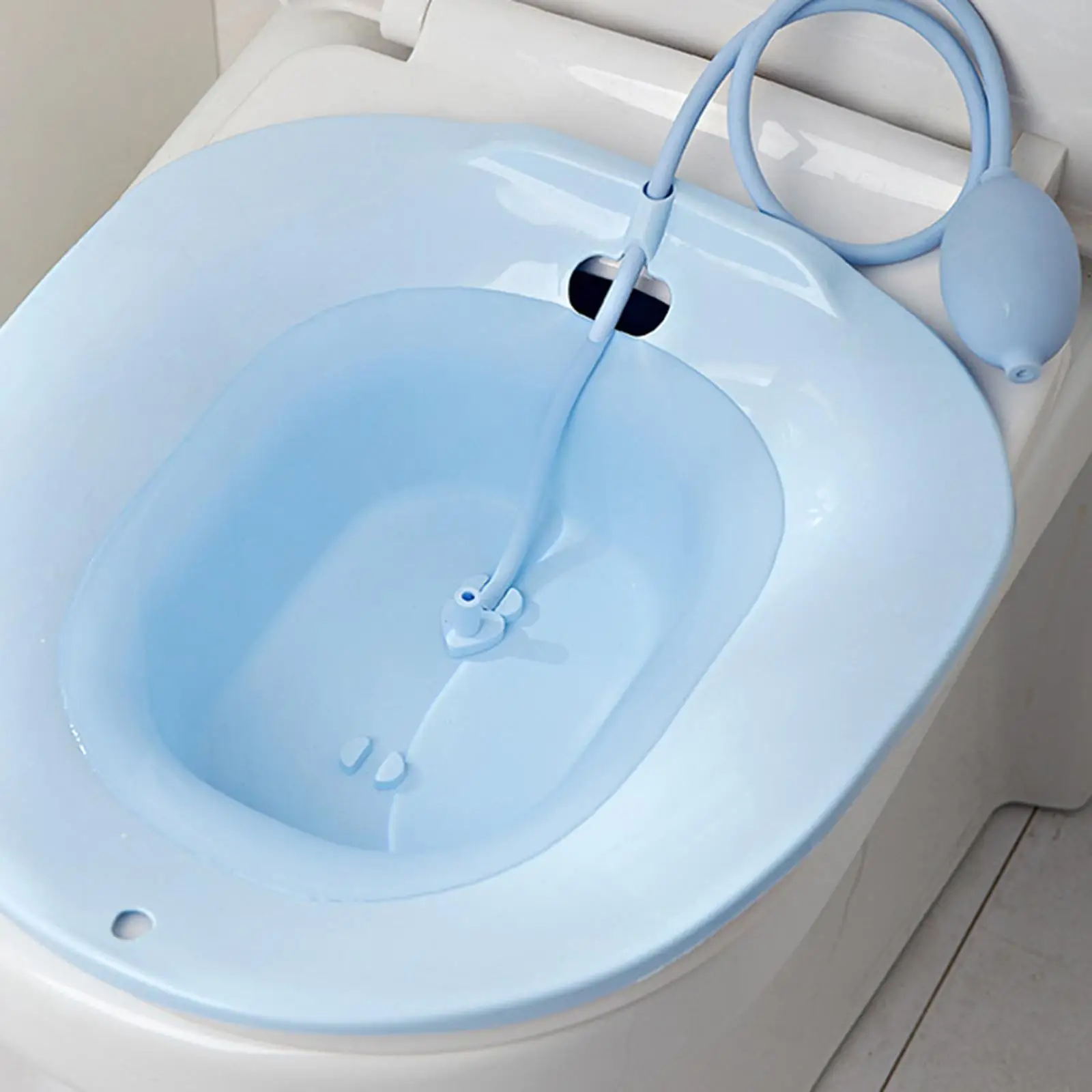 

Sitz Bath Toilet Seat Universal for Toilets for Perineal Soaking Home Use