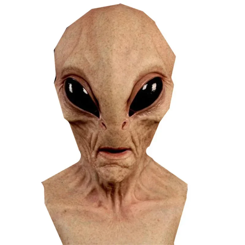 6 Typen Halloween DIY Alien Masken Horror Cosplay Kostüme Halloween Party Latex Vollgesichtsmaske Prop Terror Kopfbedeckung Puppe Masquera