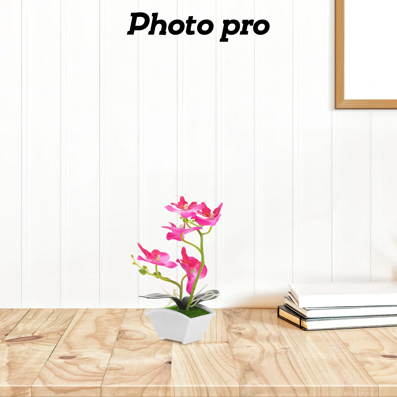 

Artificial Mini Orchids Fake In Pot Table Plant Decor Faux Plants For Kitchen Bathroom Spring Decorations Home