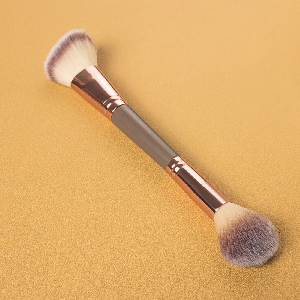 1PC Foundation Make-Up Pinsel Dual Kopf Runde Concealer Pinsel oder Flüssige Creme Rouge Blending Poliert Concealer Dual Side HEIßER VERKAUF