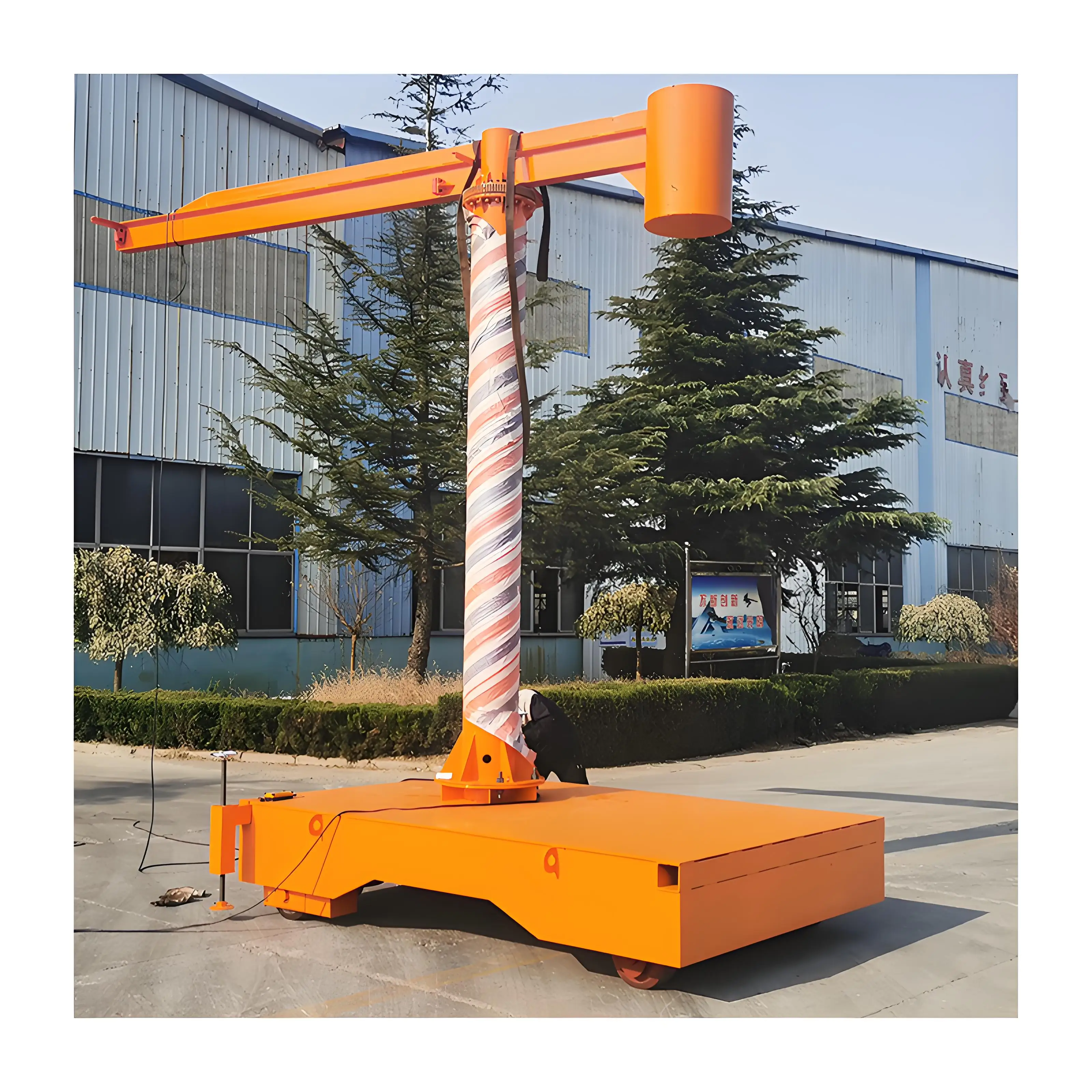 Electric Rotating 6 Ton Jib Cranes Jib Cranes With Wheels 6T