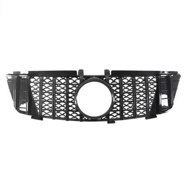 Automotive Parts Radiator Grille For Mercedes Benz ML 2005-2008 Upgrade GT Mercedes ML W164 Front Grille