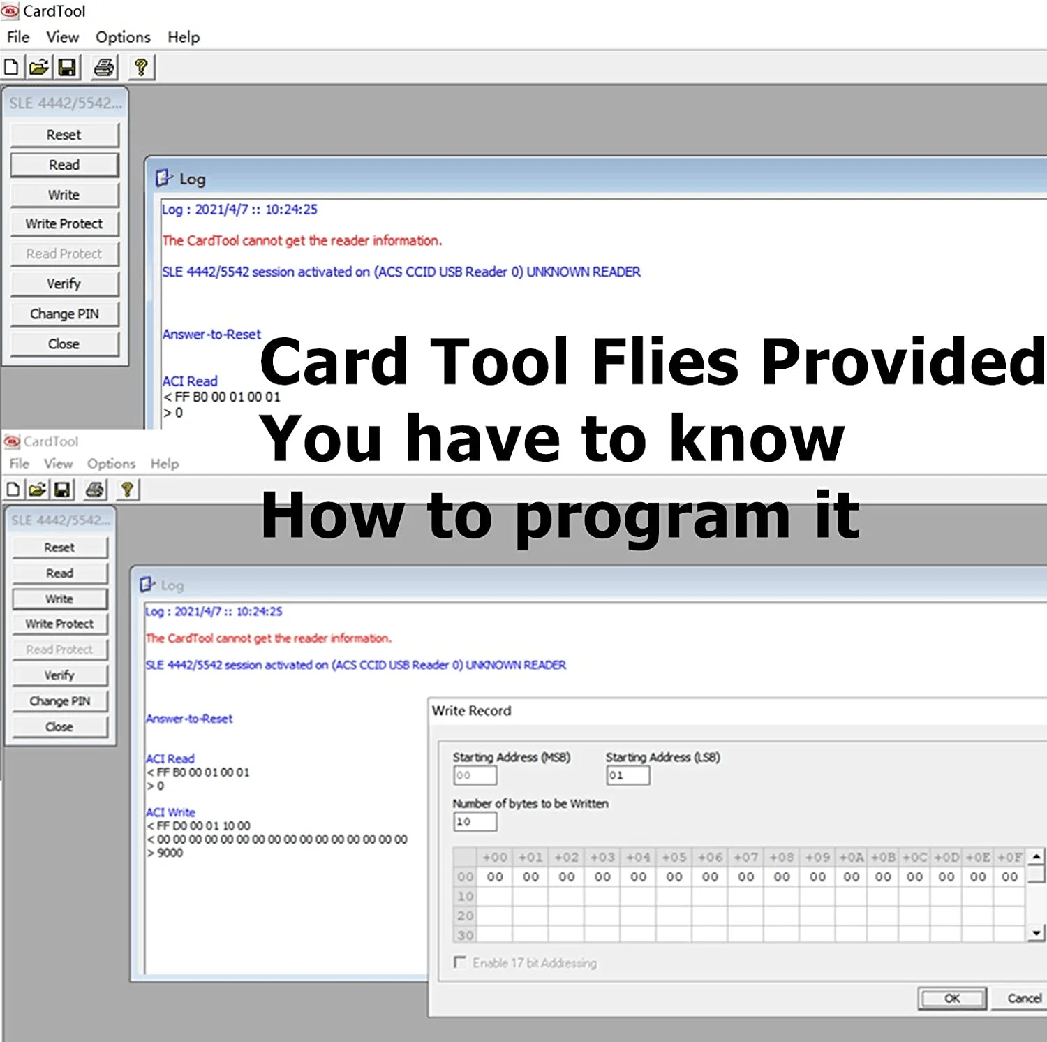 USB ACR38U_I1 Contact CAC PIV Smart RFID Card Reader Writer Support ISO7816 A B C  Cards with 2 PCS SLE4442 Cards+SDK Kit