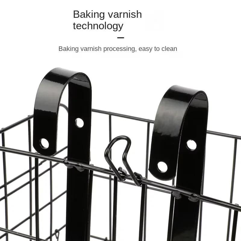 ตะกร้าจักรยานแบบแขวนพับได้สำหรับจักรยานเสือภูเขา, ตะกร้าจักรยาน, ตะกร้าแขวนด้านข้างและด้านหน้า-ด้านหลัง