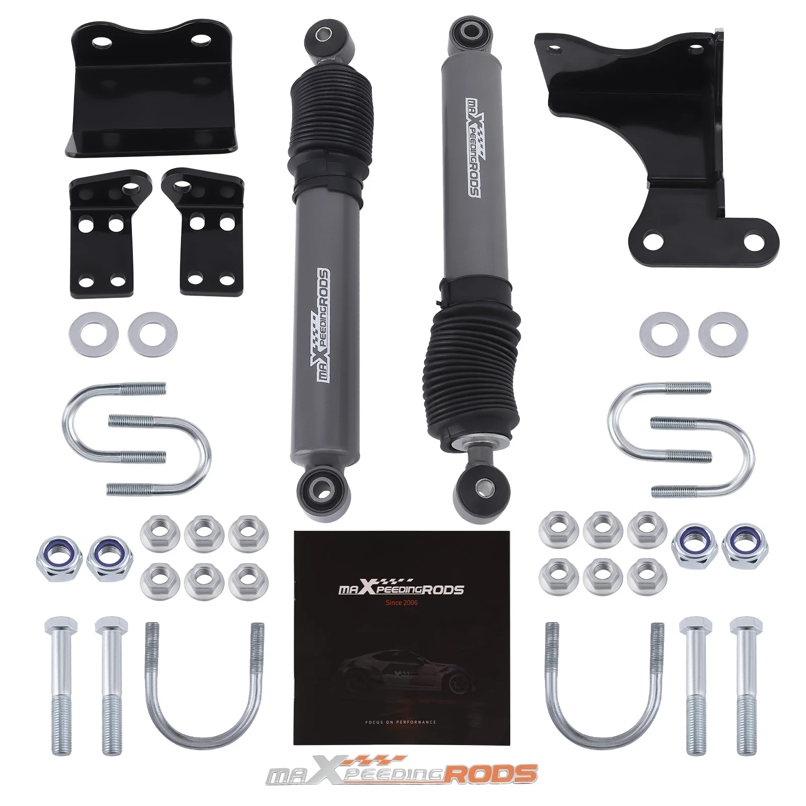 New Suspension Lift Dual Steering Stabilizer for Jeep Wrangler JK Unlimited 2WD 4WD  2007-2018 Fit 2-8'' Lifted