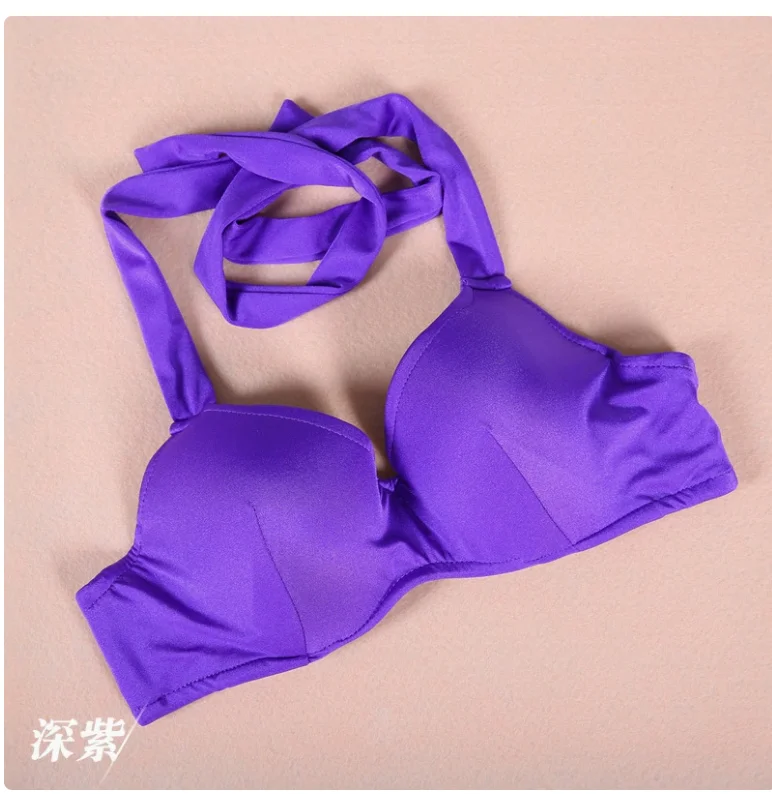 1pcs/lot woman belly dancing solid bra female performance dancing top belly dancing sexy bra