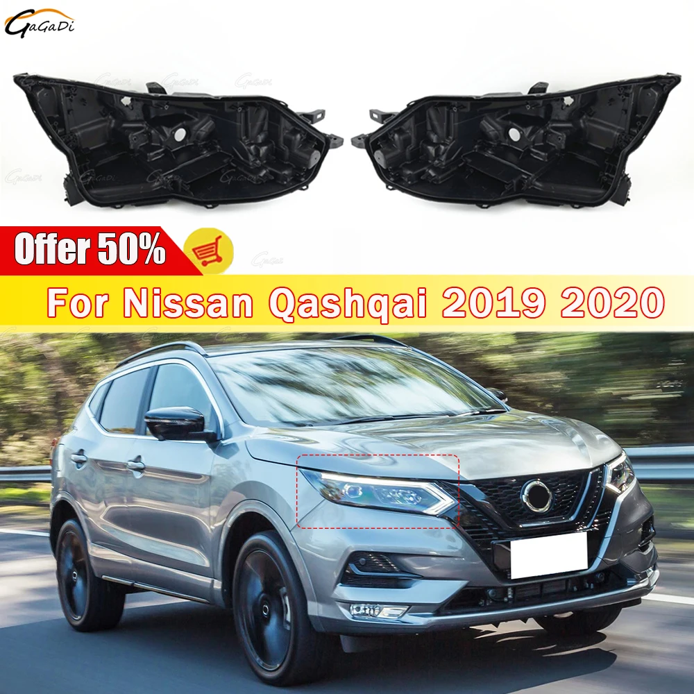 

База передней фары подходит для Nissan X-Trail 2019-2020, модель год, основание фары в сборе, задняя крышка для автомобильных фар