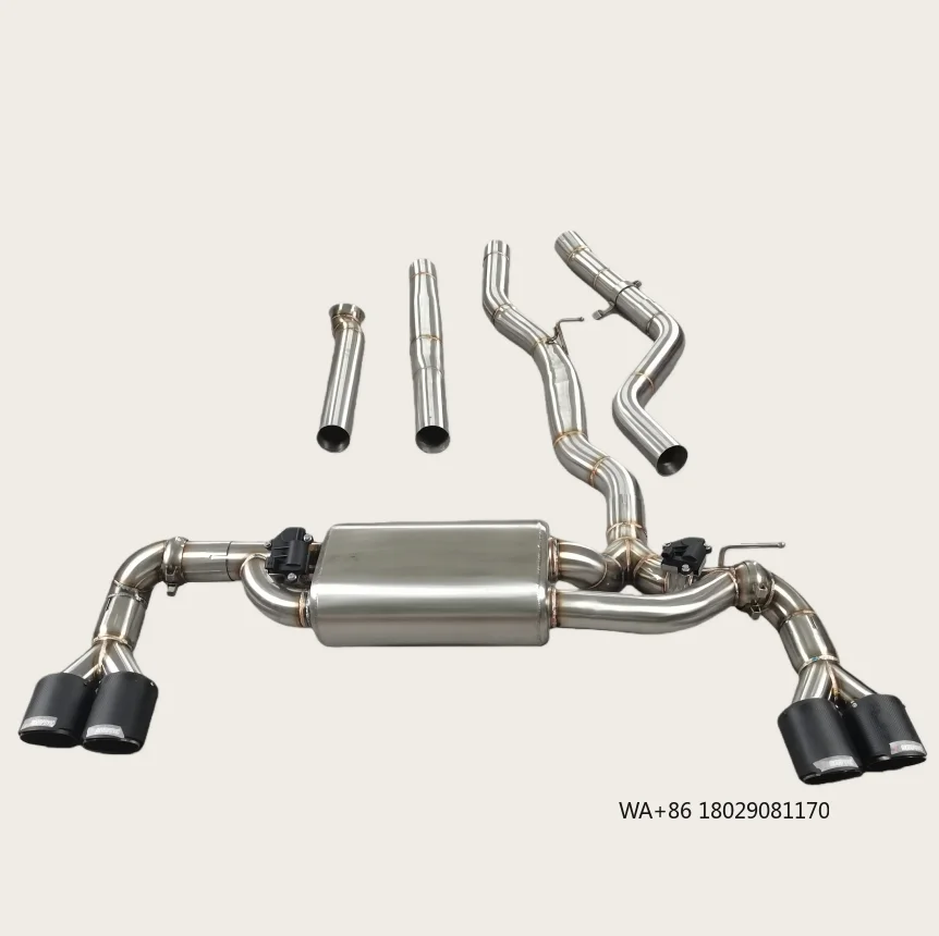 

Выхлопная система Valvetronic Catback с одним средним патрубком и глушителем из нержавеющей стали 304 для 528 530e 2.0T