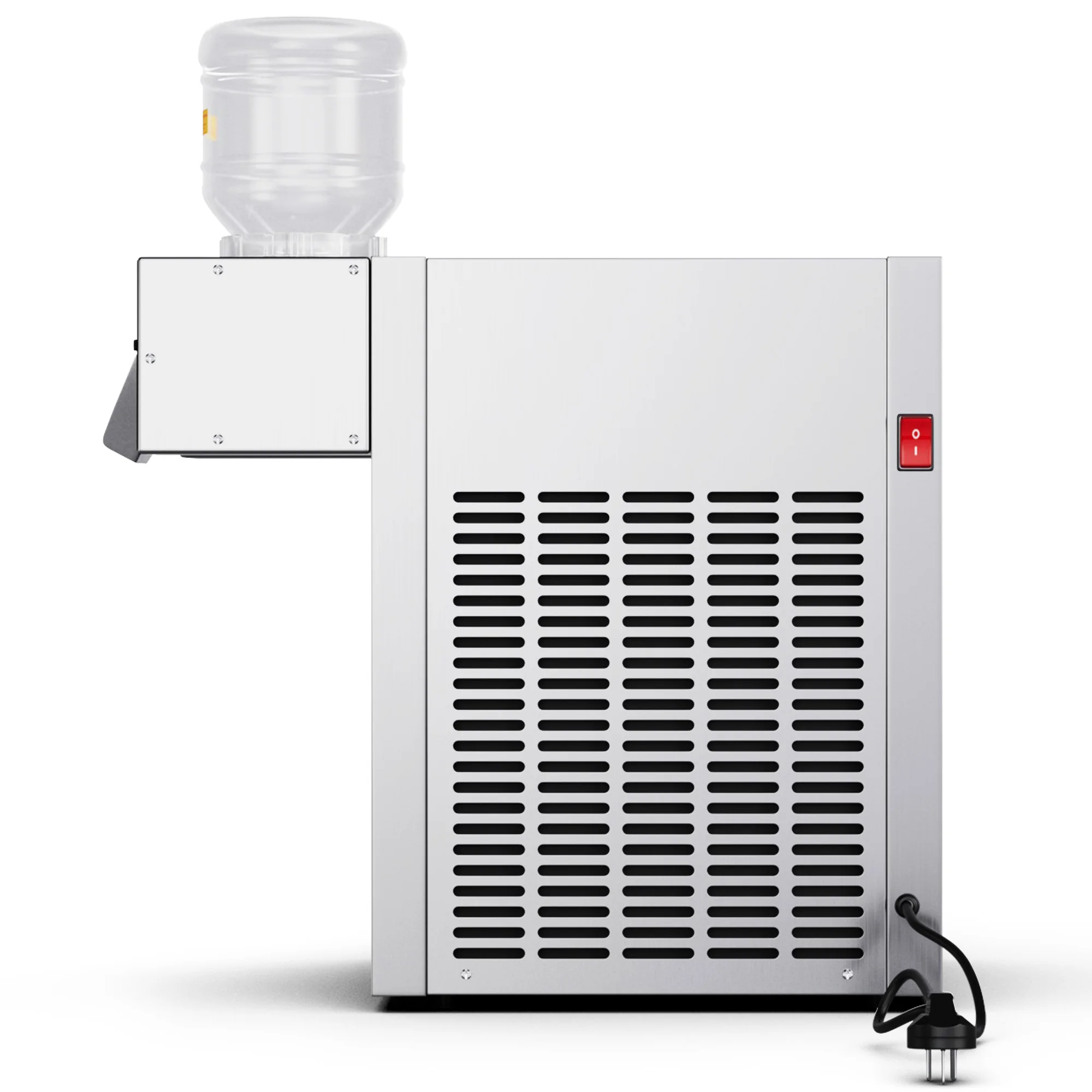 صانع الثلج الذكي التجاري للحليب والآيس كريم صانع ندفة الثلج آلة صنع ندفة الثلج المبردة بالماء