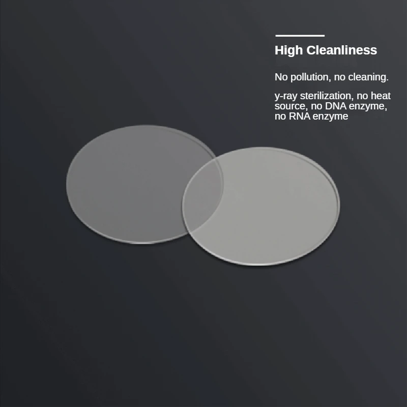 100pcs Biosharp Cell Climbing Sheets Sterile Cell Imaging Consumables Round Coverslips Laboratory Cell Culture Consumables