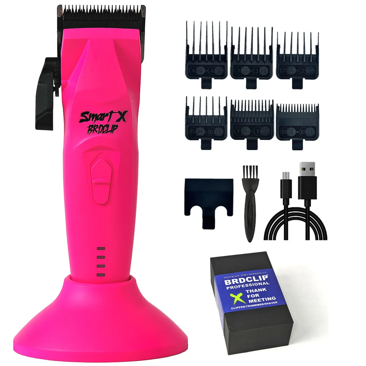 BRDCLIP 7200RPM Men's Hair Clipper Professional Brushless Barber Set Oil Head Haircut Hair Trimmer Salon Beard Trimming Tools
