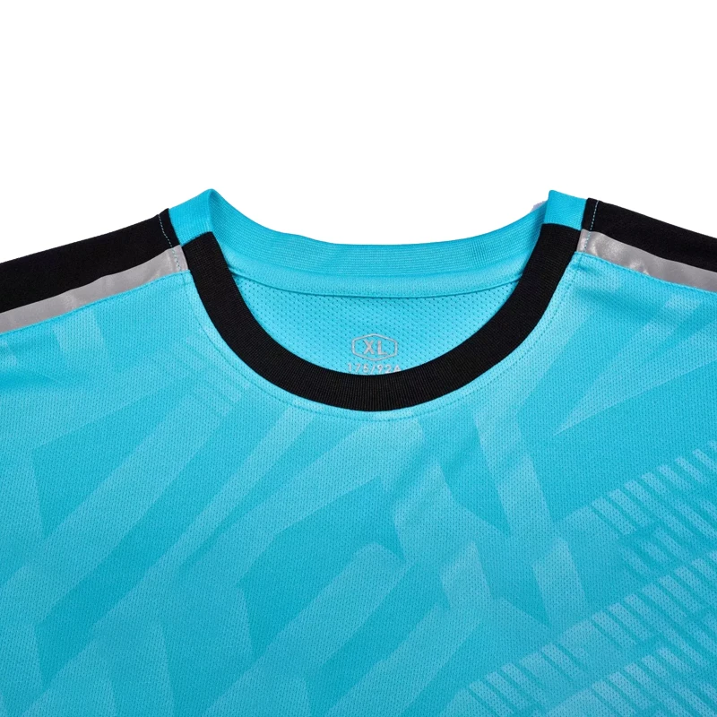 Professional Men Referee Uniforms Soccer Football Jerseys Shirts Pockets Judge Short Sleeve Team Shirt Sportswear Clothes image 5